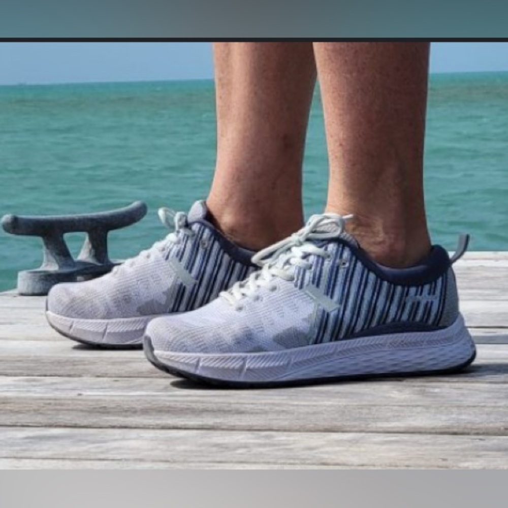 Xelero grey and Blue Sneakers for Everyday Comfort